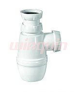 МИНОР (SM1000) сифон 1 1/2*40 мм без выпуска, WIRQUIN 500_191_2892524